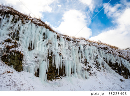 千畳敷駅　氷のカーテン　その1 83223498