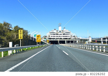 2021年、東京湾アクアラインの風景 2021年、東京湾アクアラインの風景 83226202