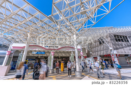 日本の川崎都市景観 新百合ヶ丘駅を望む 日本の川崎都市景観 新百合ヶ丘駅を望む 83226356