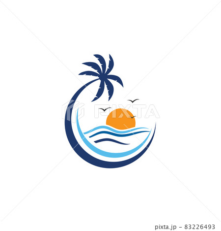 Summer beach Vector icon design illustration Summer beach Vector icon design illustration 83226493