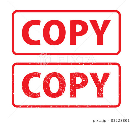 COPY:ビジネススタンプ(かすれた文字) COPY:ビジネススタンプ(かすれた文字) 83228801