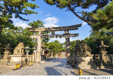 [大阪府]住吉大社境内（鳥居） 83228824