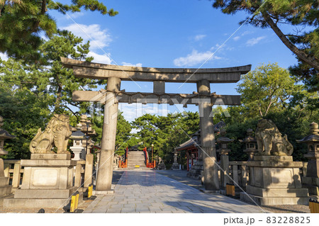 [大阪府]住吉大社境内（鳥居） 83228825