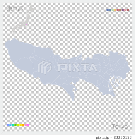 Map of Tokyo ・ Tokyo 83230153