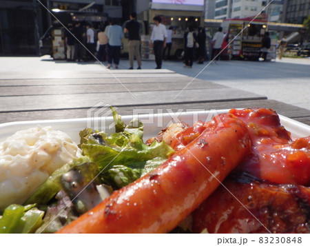 キッチンカーのテイクアウトランチ 外ご飯 ボリューム満点 キッチンカーのテイクアウトランチ 外ご飯 ボリューム満点 83230848