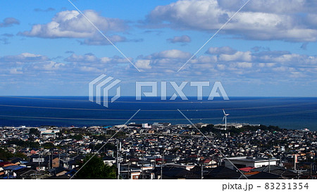山側道路から望んだ日立市街 山側道路から望んだ日立市街 83231354