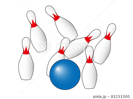ボウリングのイラスト 83233300