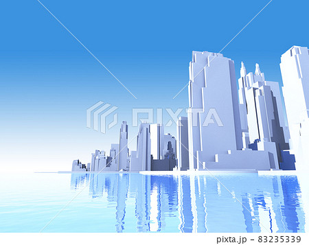 都会 都市 ビル群 高層ビル ネットワーク 都会 都市 ビル群 高層ビル ネットワーク 83235339