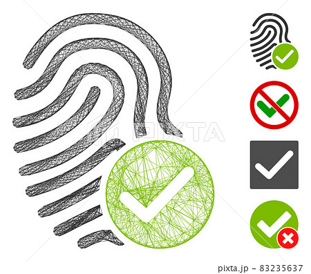 Network Valid Fingerprint Vector Mesh 83235637