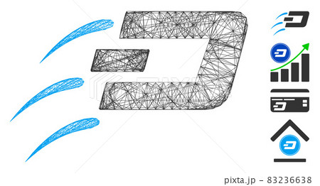 Linear Send Dash Vector Mesh 83236638