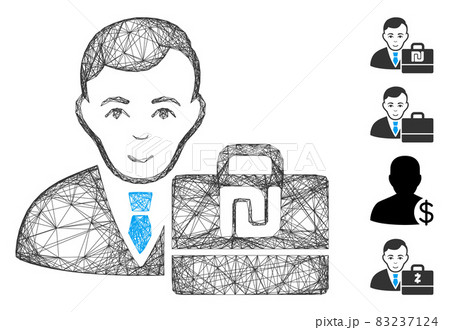 Linear Shekel Accounter Vector Mesh 83237124