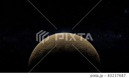 金星　Venus　宇宙　惑星　3D　CG　背景　壁紙 83237687