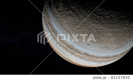 木星 ジュピター Jupiter 宇宙 惑星 3d Cg 背景 壁紙のイラスト素材