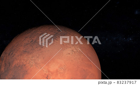 火星 マーズ Mars 宇宙 惑星 3d Cg 背景 壁紙のイラスト素材