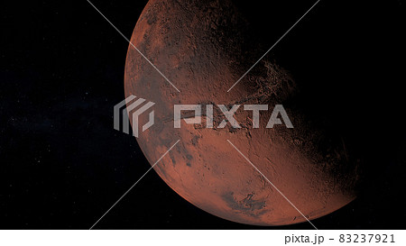 火星　マーズ　Mars　宇宙　惑星　3D　CG　背景　壁紙 83237921