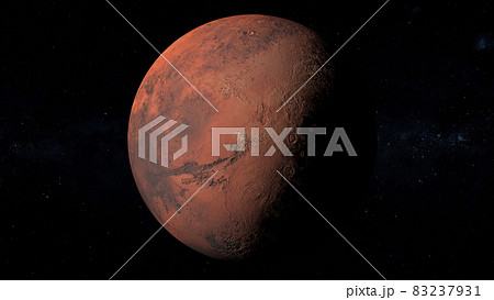 火星　マーズ　Mars　宇宙　惑星　3D　CG　背景　壁紙 83237931