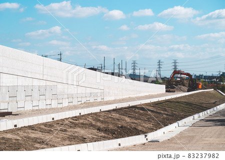 国道254号バイパス工事 下南畑交差点志木市側のスロープ　2021.10　d-3 フィルム調 83237982