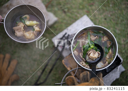 キャンプのもつ鍋 キャンプのもつ鍋 83241115