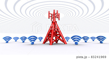 基地局とWi-Fiの繋がり、Wi-Fiネットワーク 83241969