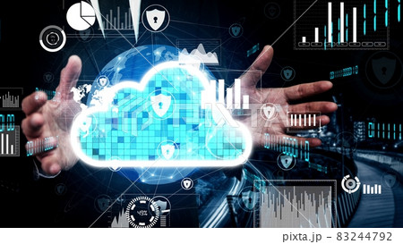 Conceptual cloud computing and data storage technology for future innovation 83244792