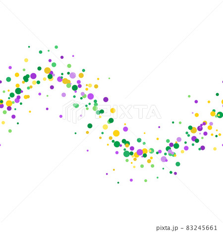 Seamless pattern geometric confetti for carnival 83245661
