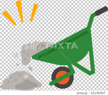 Sediment unloaded from a unicycle Sediment unloaded from a unicycle 83248487