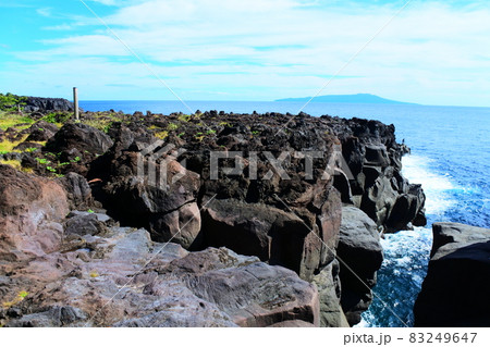 城ヶ崎海岸イガイガ根の断崖 83249647