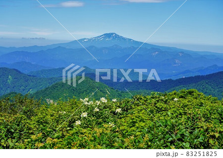 神室山からの鳥海山 神室山からの鳥海山 83251825
