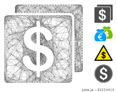Net Finance Vector Mesh 83254414