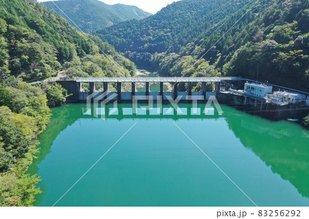 高知県四万十町　津賀ダム 83256292