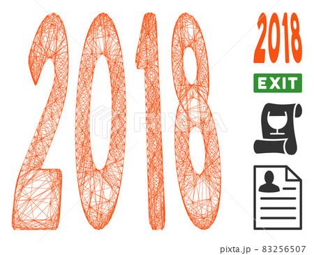 Network 2018 Text Vector Mesh Network 2018 Text Vector Mesh 83256507
