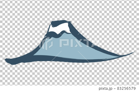 和風なイメージの富士山のイラスト素材のイラスト素材