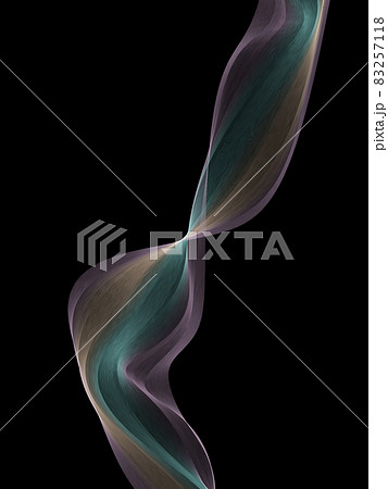 抽象的な光のライン 83257118