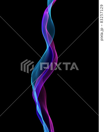 抽象的な光のライン 83257129