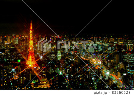 東京夜景 2021 キラキラ 大都会 東京夜景 2021 キラキラ 大都会 83260523