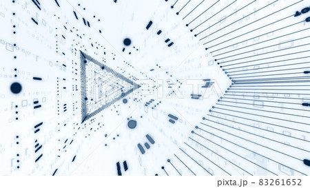 デジタル営業　在宅勤務　テレワーク　IoTによる大都市のデジタル化 背景画像のイメージ 83261652