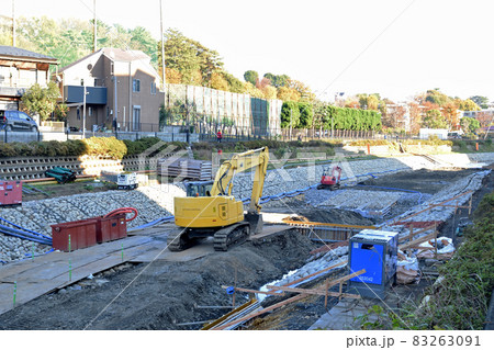 河川改修工事 83263091