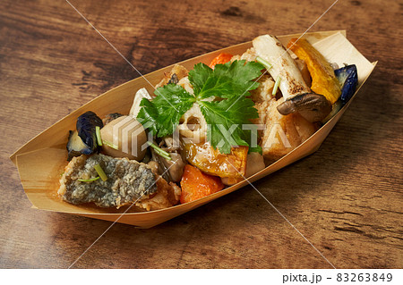 秋の味覚 惣菜 あんかけ 煮浸し 秋の味覚 惣菜 あんかけ 煮浸し 83263849