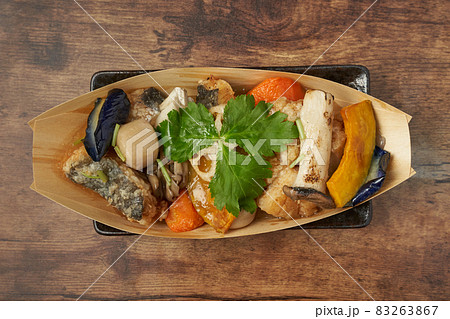 秋の味覚 惣菜 あんかけ 煮浸し 秋の味覚 惣菜 あんかけ 煮浸し 83263867