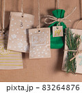 Christmas DIY advent calendar  83264876