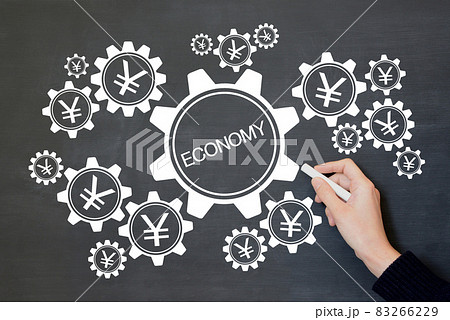 経済を回すイメージ 経済を回すイメージ 83266229