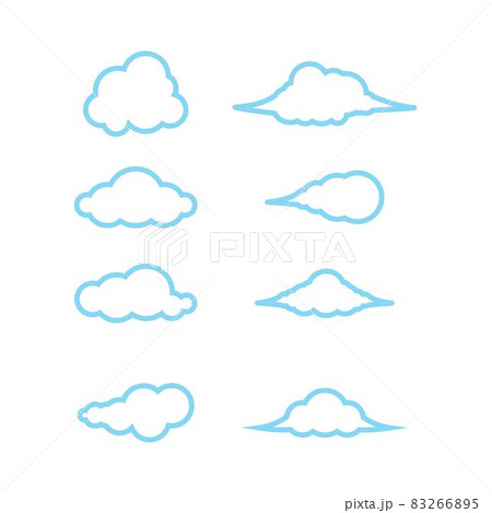 Cloud silhouette 83266895