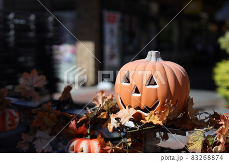 ハロウィンのお化けかぼちゃ ハロウィンのお化けかぼちゃ 83268874