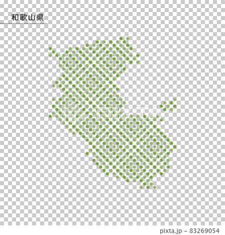 Map of Wakayama Prefecture Dot Map of Wakayama Prefecture Dot 83269054