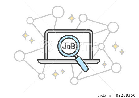 ネットで仕事探し 83269350