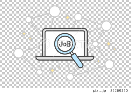ネットで仕事探し 83269350