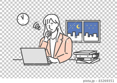 半夜加班的女人 半夜加班的女人 83269351