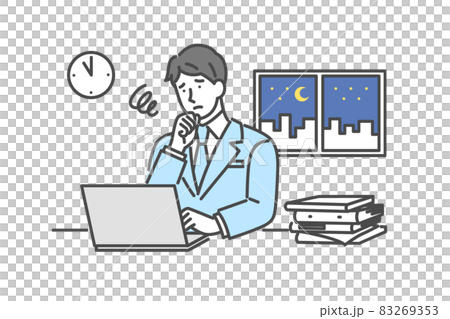 半夜加班的男人 半夜加班的男人 83269353