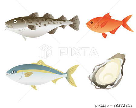 冬の魚介セット（鱈、金目鯛、鰤、牡蠣） 83272815