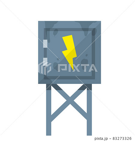 Switchboard. High voltage sensor. Technical industrial appliance. Switchboard. High voltage sensor. Technical industrial appliance. 83273326